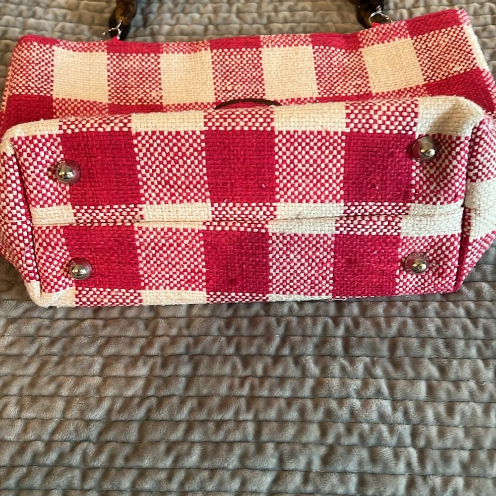 Pink & Cream Handbag - Picture 8 of 8